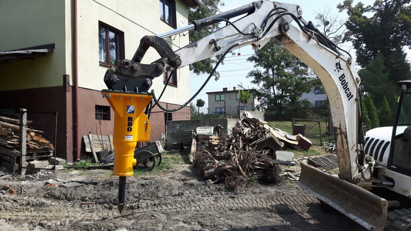 Młot hydrauliczny Arrowhead R80 - obrazek 3